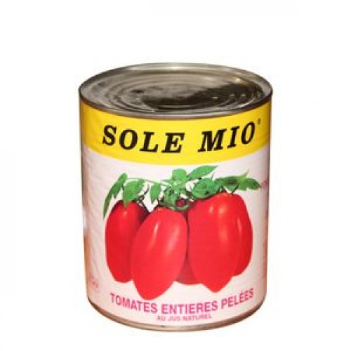 TOMATES ENTIERES PELEES - SOLO MIO (400g)