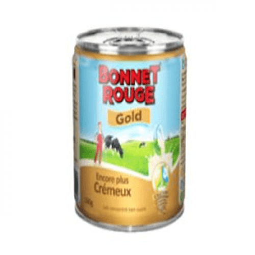 LAIT BONNET ROUGE - CONCENTRE NON SUCRE GOLD (160g)