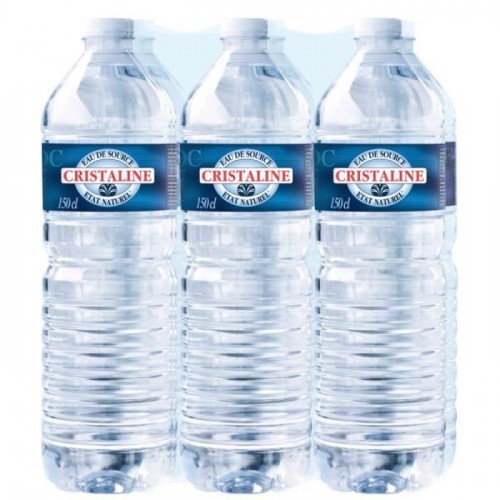 PACK (6) CRISTALINE - EAU MINERALE (1,5l)