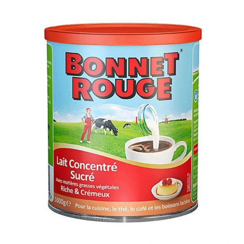 LAIT BONNET ROUGE - CONCENTRE SUCRE (1kg)