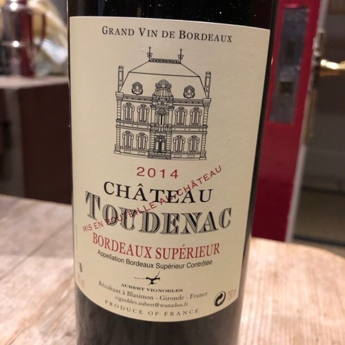 CHATEAU TOUDENAC - BORDEAUX SUPERIEUR 2014 (75cl)