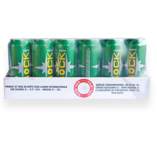 PACK (24) BOCK - CANNETTE (50cl)