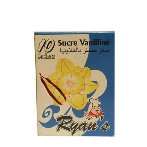 RYAN'S - 100 SACHETS DE SUCRE VANILLE (7g)